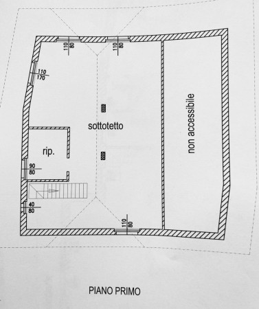 Villa in vendita in via Fontana, Torricella Verzate - Planimetria 2