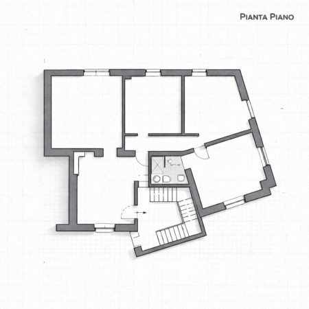 Appartamento in Vendita  La Foppa Milano - Planimetria 1
